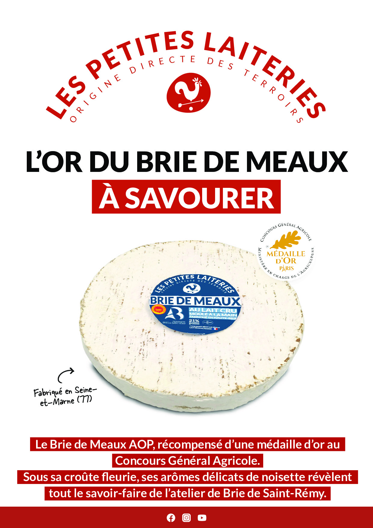 AFFICHE BRIE DE MEAUX MEDAILLE 2026