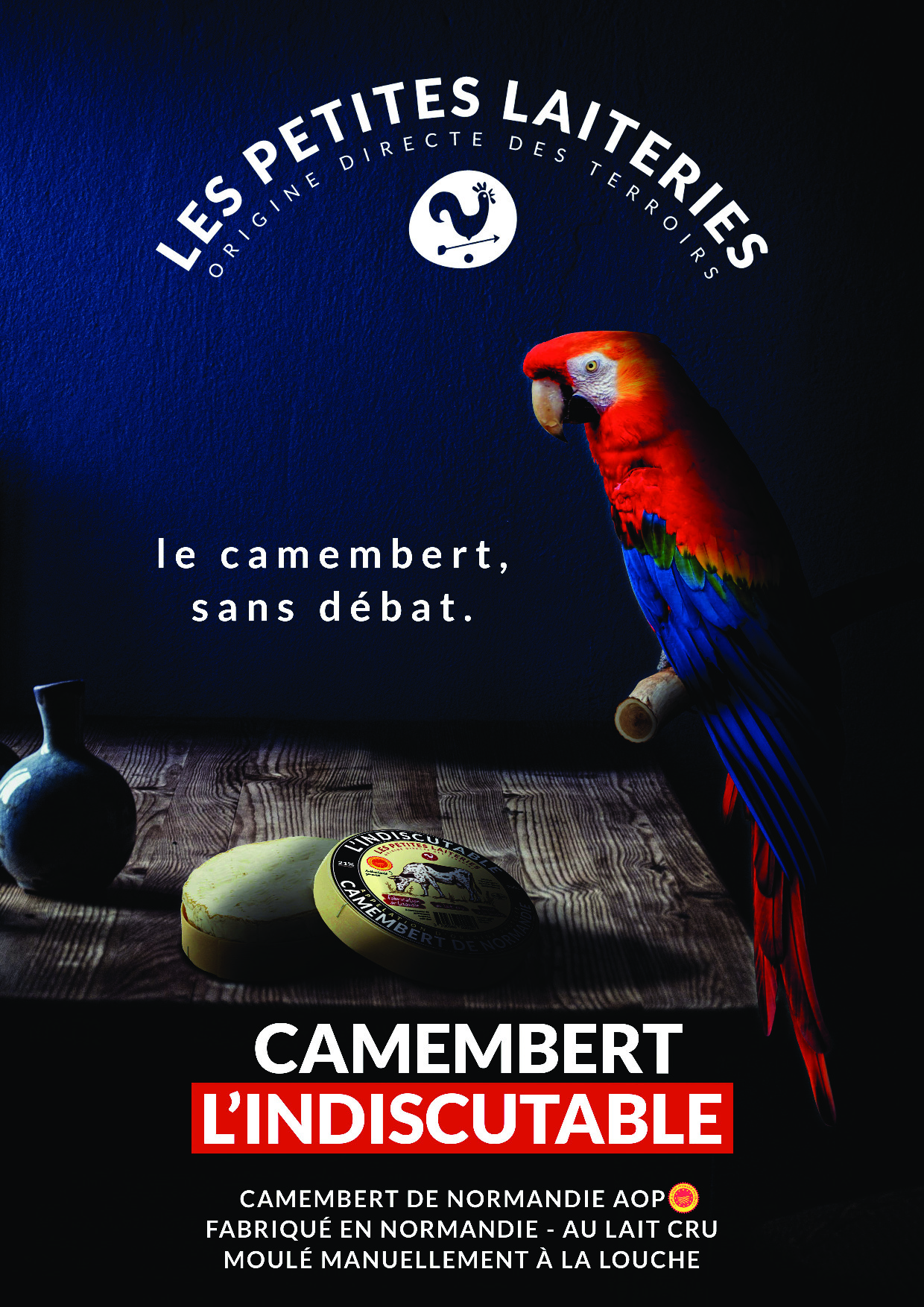 AFFICHE CAMEMBERT LINDISCUTABLE LPL