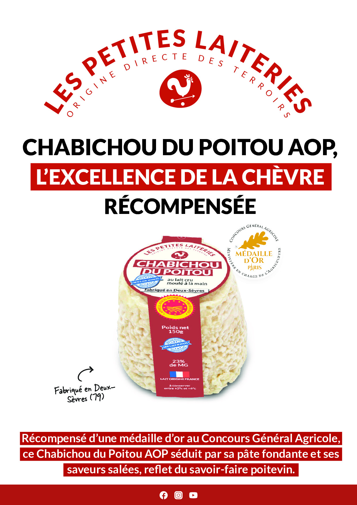 AFFICHE CHABICHOU MEDAILLE 2026