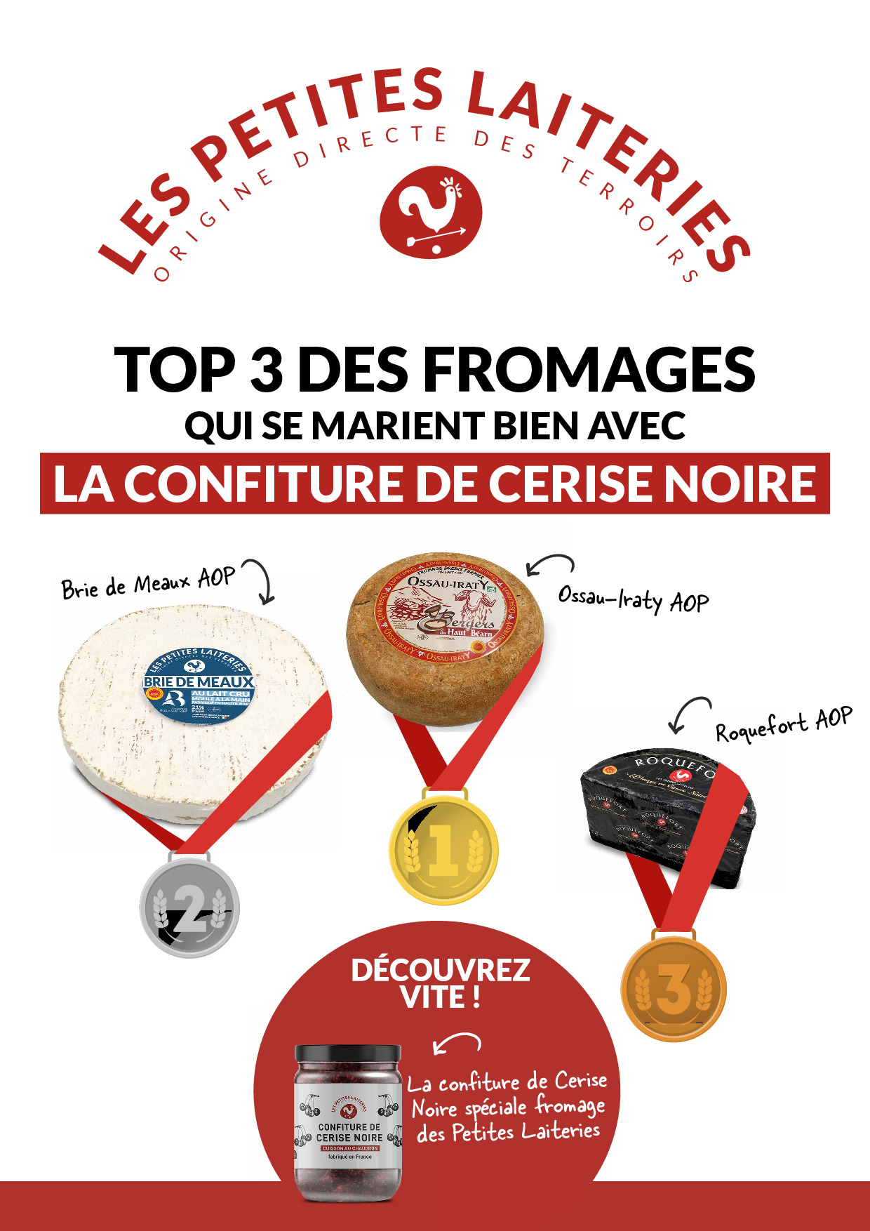 AFFICHE CONFITURE CERISE NOIRE LPL