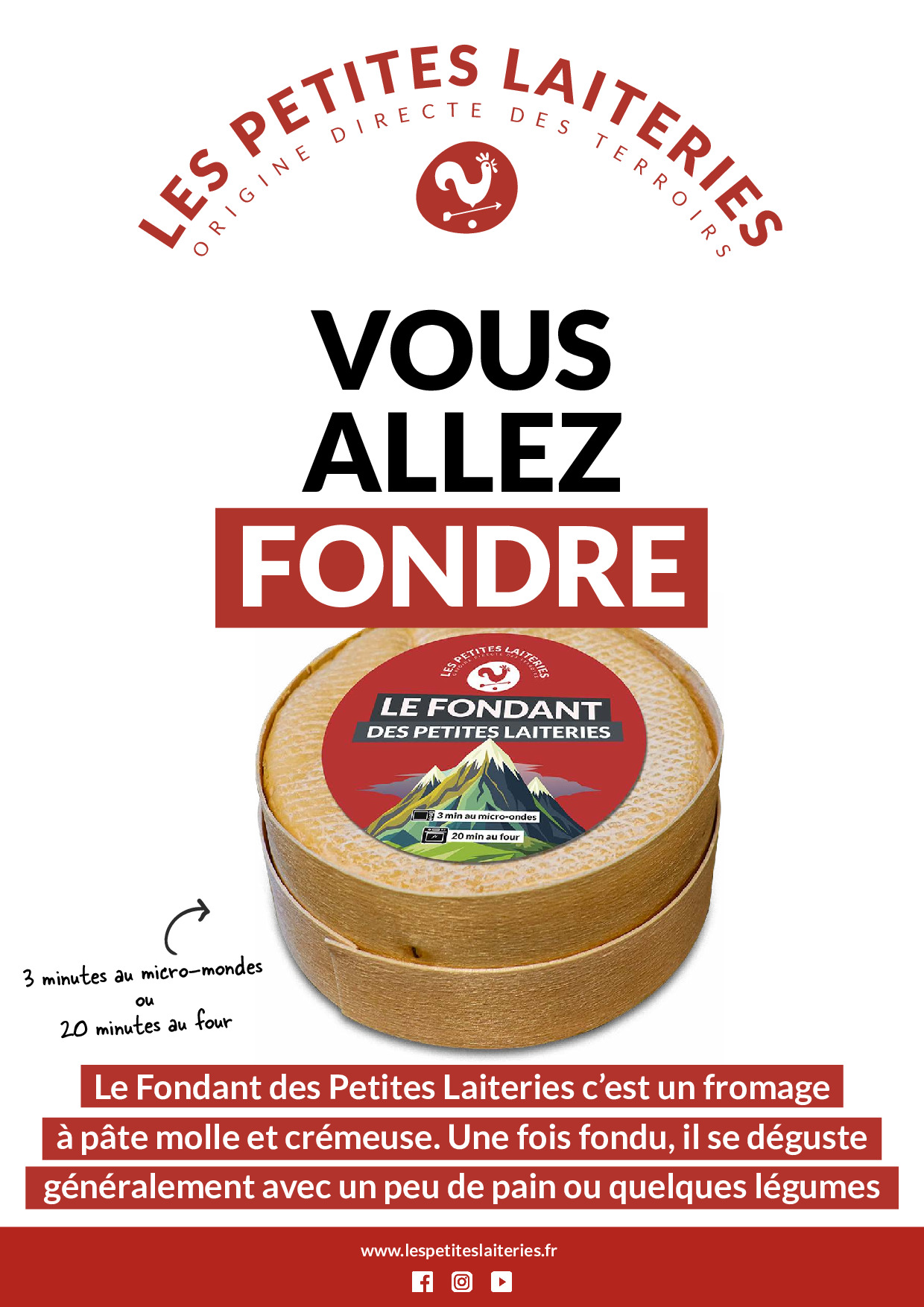 AFFICHE FONDANT DES PETITES LAITERIES