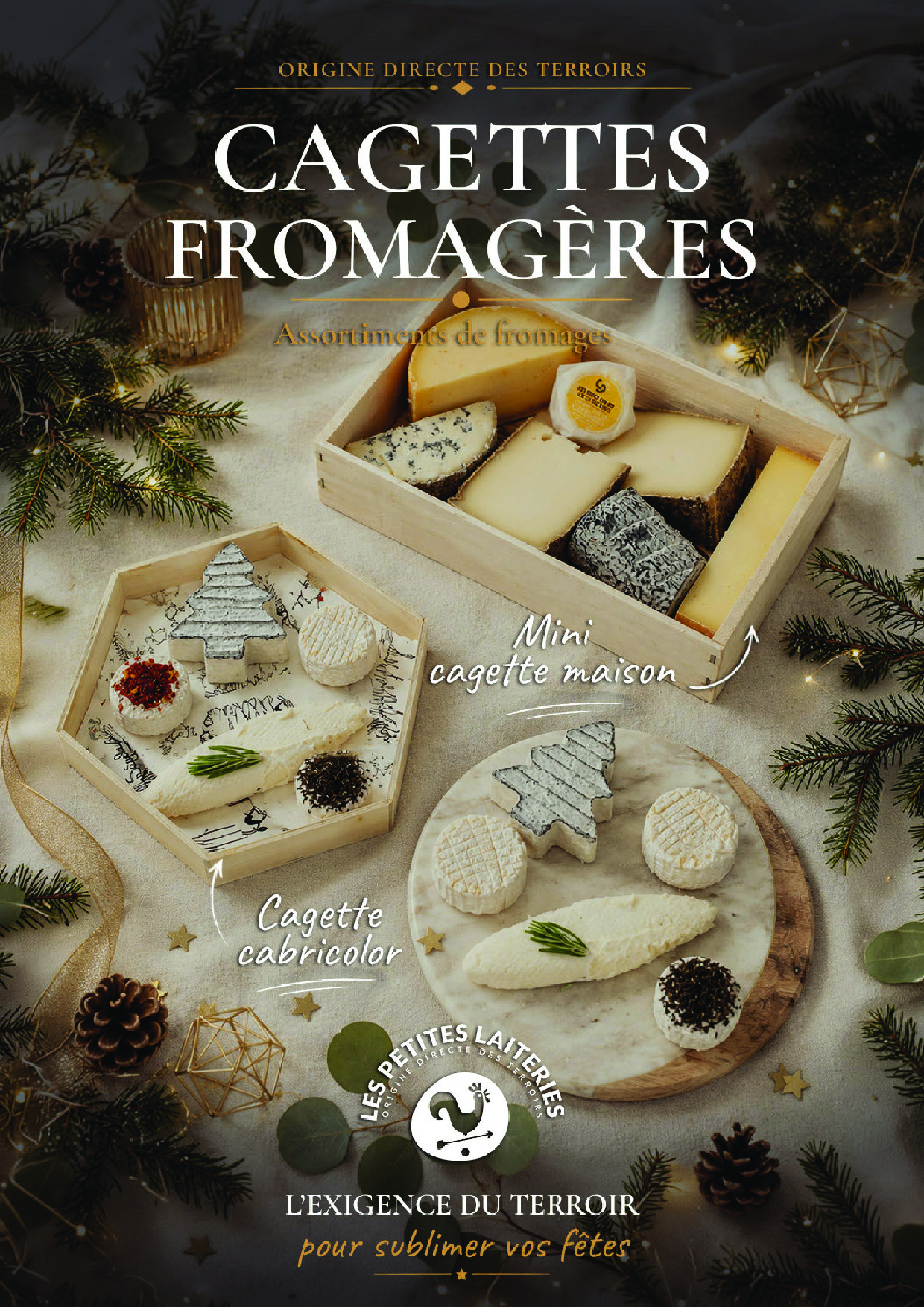 Affiche cagettes Noël