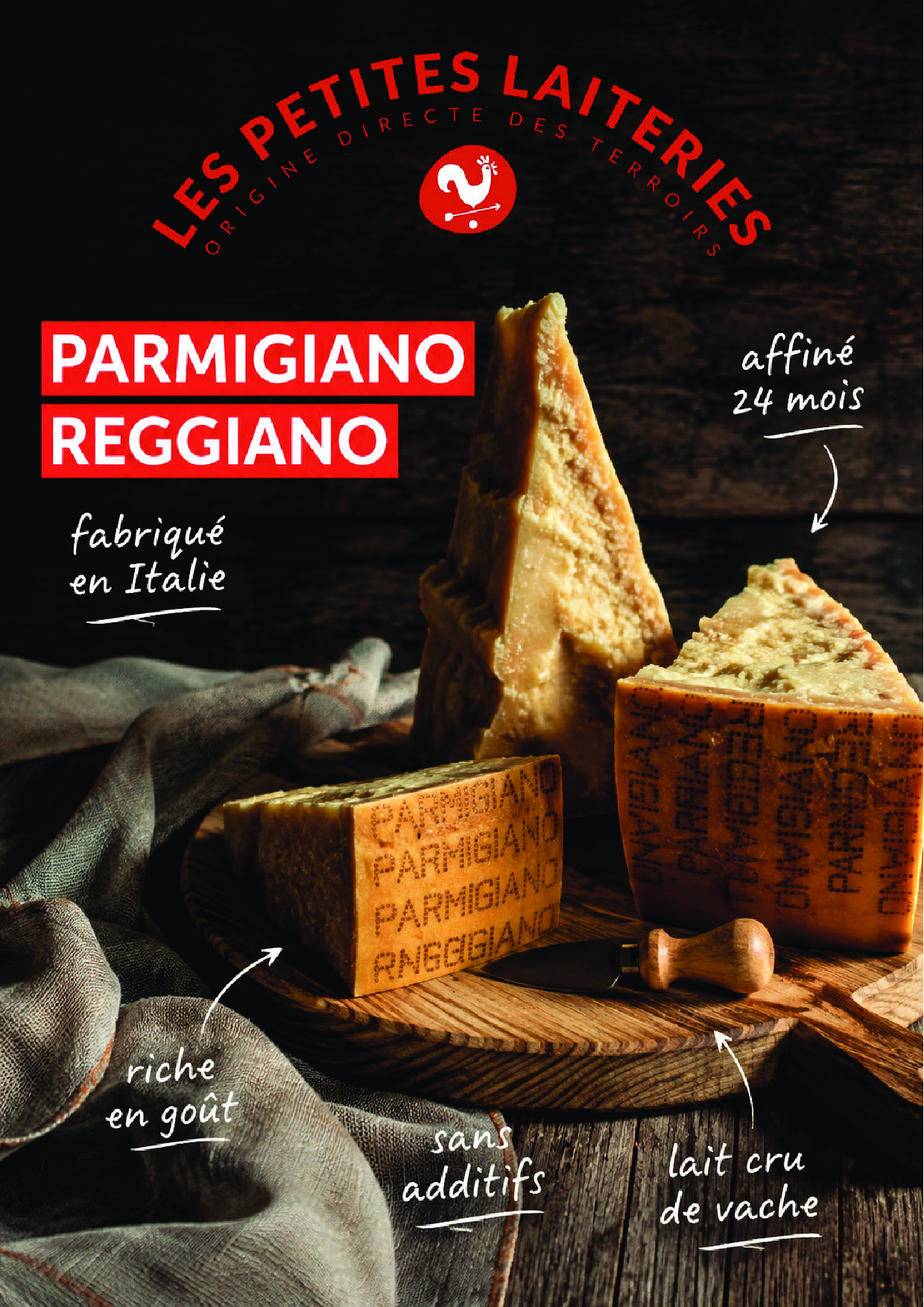 AFFICHE PARMIGIANO REGGIANO
