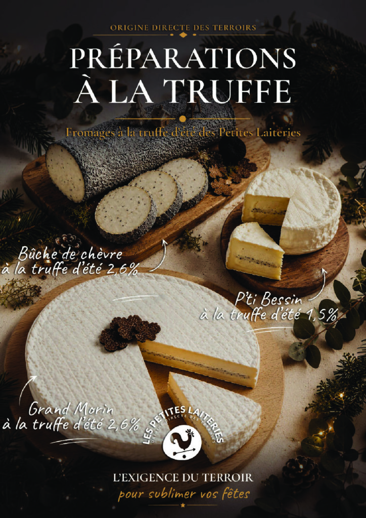 Affiche préparation truffe maison Noël