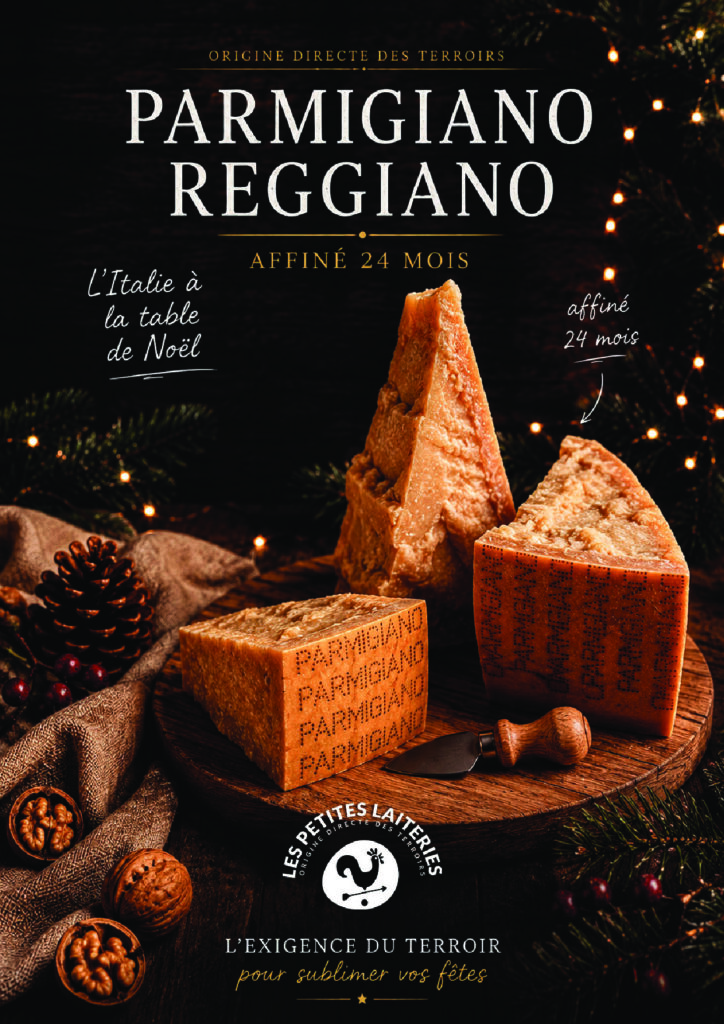 Affiche Parmigiano Reggiano Noël 2026