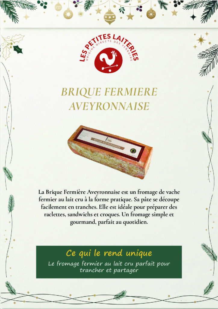 Brique fermière aveyronnaise