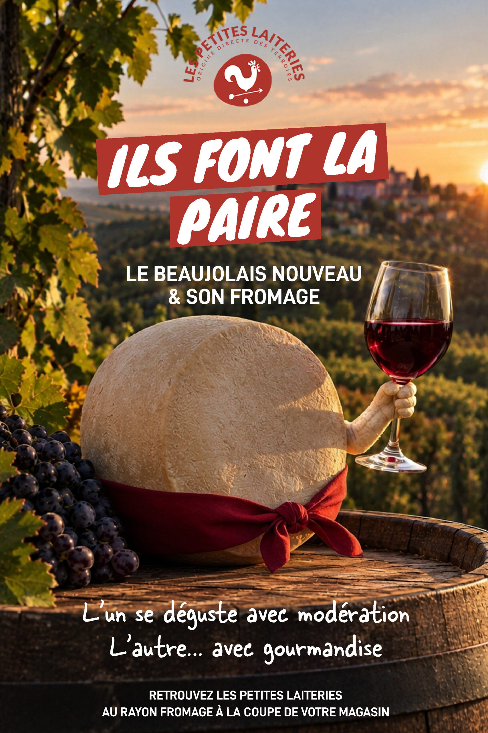 AFFICHE BEAUJOLAIS NOUVEAU 2026