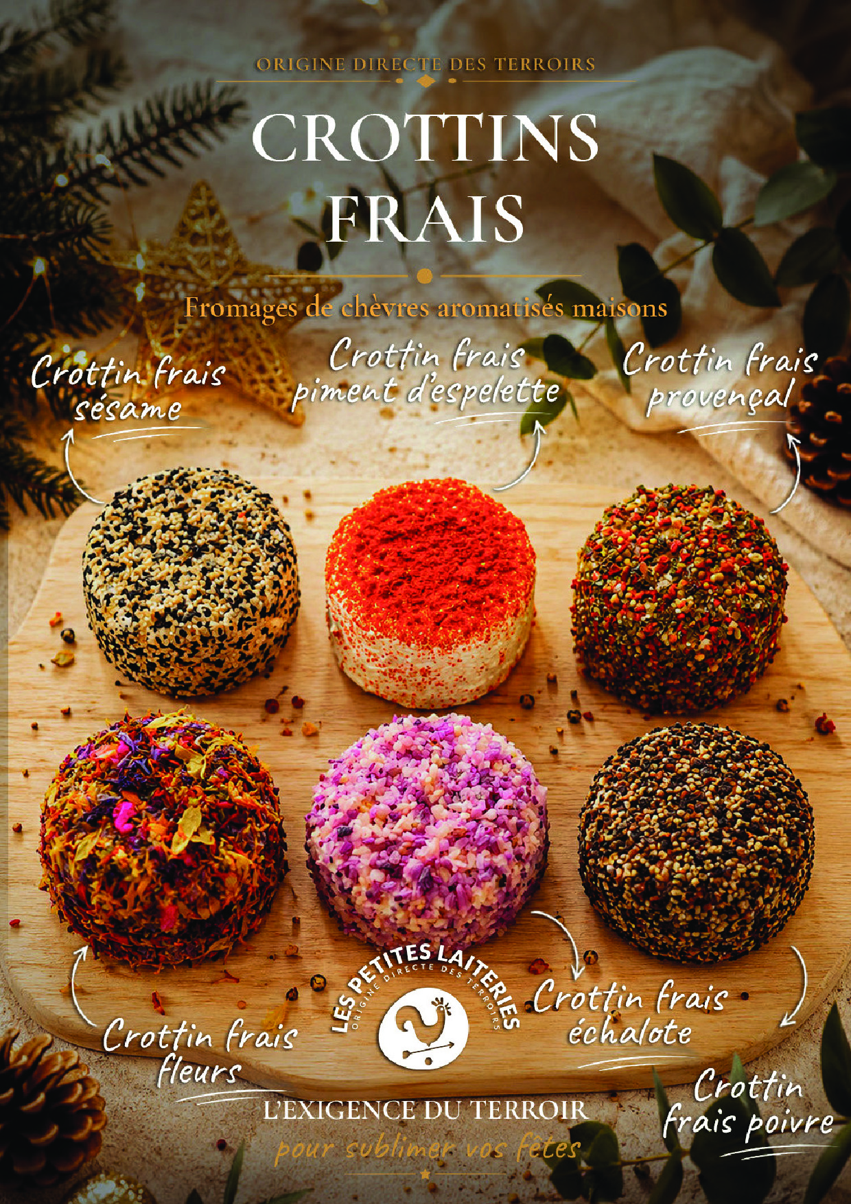 Affiche crottins frais noel 2026