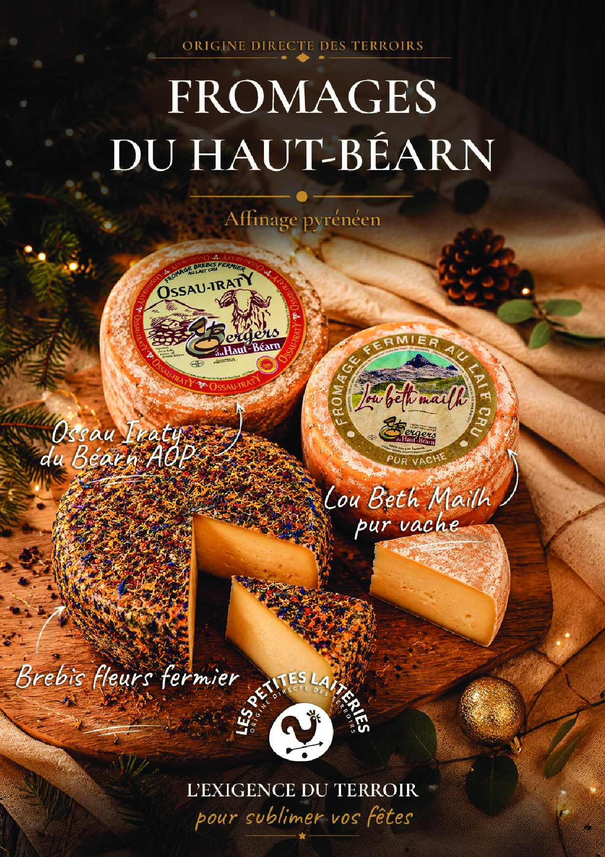 Affiche fromages du Haut Béarn