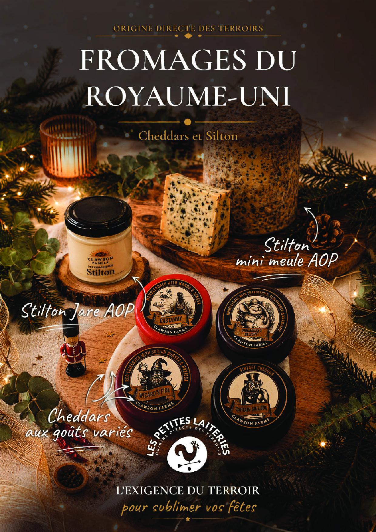 Affiche Royaume Uni Noel 2026