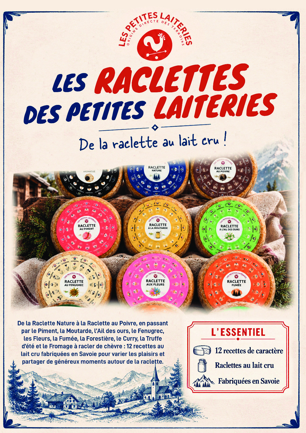 AFFICHE RACLETTES LPL