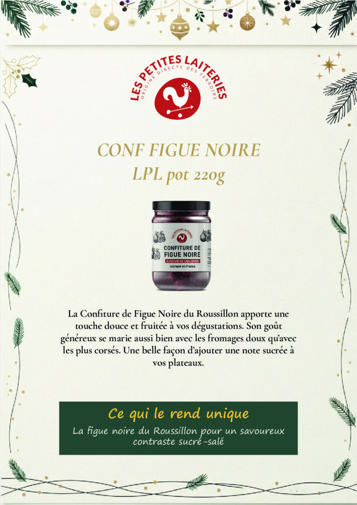 Confiture de figue noire lpl
