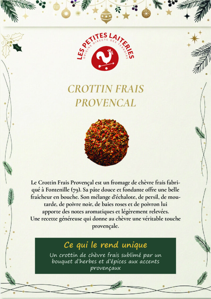 Crottin frais provencal