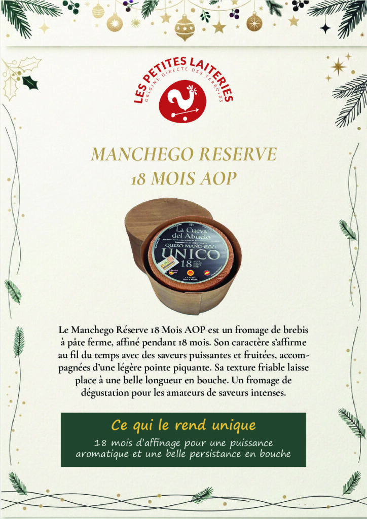 Manchego Réserve 18 mois