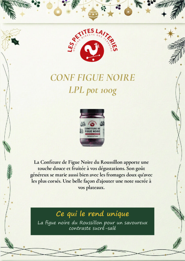 Confiture figue noire