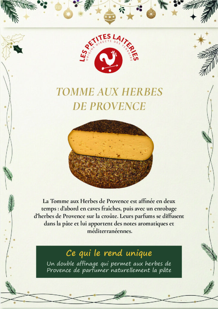 Tomme aux herbes de provence